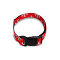 Christmas Snowflake Pattern Print Dog Collar