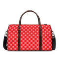 Christmas Snowflake Pattern Print Duffel Bag