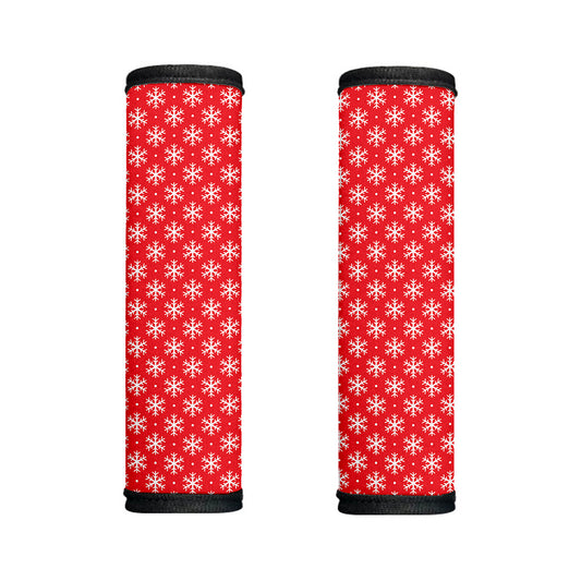 Christmas Snowflake Pattern Print Handle Covers
