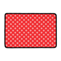 Christmas Snowflake Pattern Print Kitchen Mat