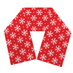 Christmas Snowflake Pattern Print Scarf