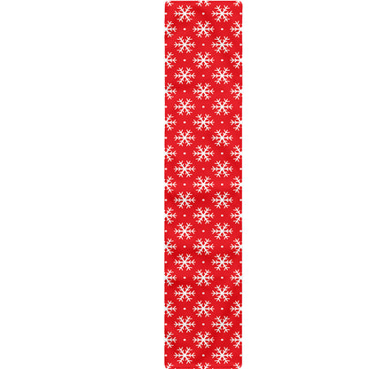 Christmas Snowflake Pattern Print Table Runner