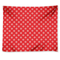 Christmas Snowflake Pattern Print Tapestry