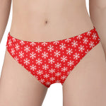 Christmas Snowflake Pattern Print Women's Panties