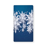 Christmas Snowflake Print Baby Crib Sheet