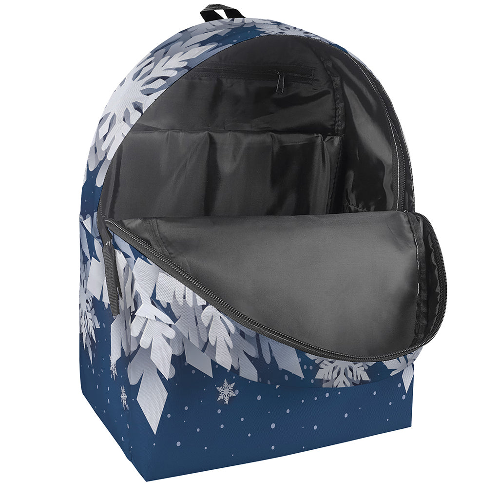 Christmas Snowflake Print Backpack