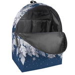 Christmas Snowflake Print Backpack