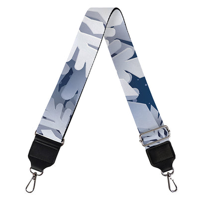 Christmas Snowflake Print Bag Strap