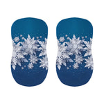 Christmas Snowflake Print Bar Stool Covers