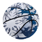 Christmas Snowflake Print Basketball