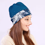 Christmas Snowflake Print Beanie