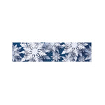 Christmas Snowflake Print Bed Runner