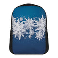 Christmas Snowflake Print Casual Backpack