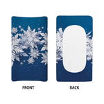 Christmas Snowflake Print Changing Pad Cover