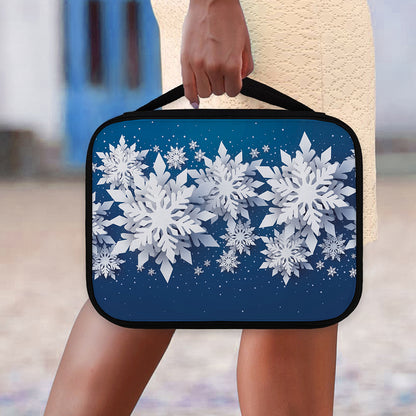 Christmas Snowflake Print Classic Bible Case