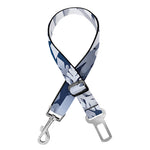 Christmas Snowflake Print Dog Seat Belt