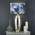 Christmas Snowflake Print Drum Lamp Shade