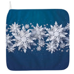 Christmas Snowflake Print Hand Towel