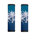 Christmas Snowflake Print Handle Covers