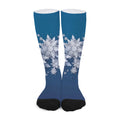 Christmas Snowflake Print Long Socks