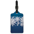 Christmas Snowflake Print Luggage Tag