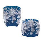 Christmas Snowflake Print Office Chair Cover