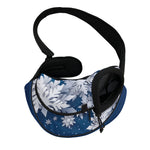 Christmas Snowflake Print Pet Sling Carrier