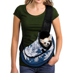 Christmas Snowflake Print Pet Sling Carrier
