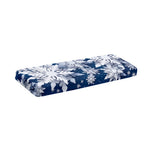 Christmas Snowflake Print Piano Keyboard Cover