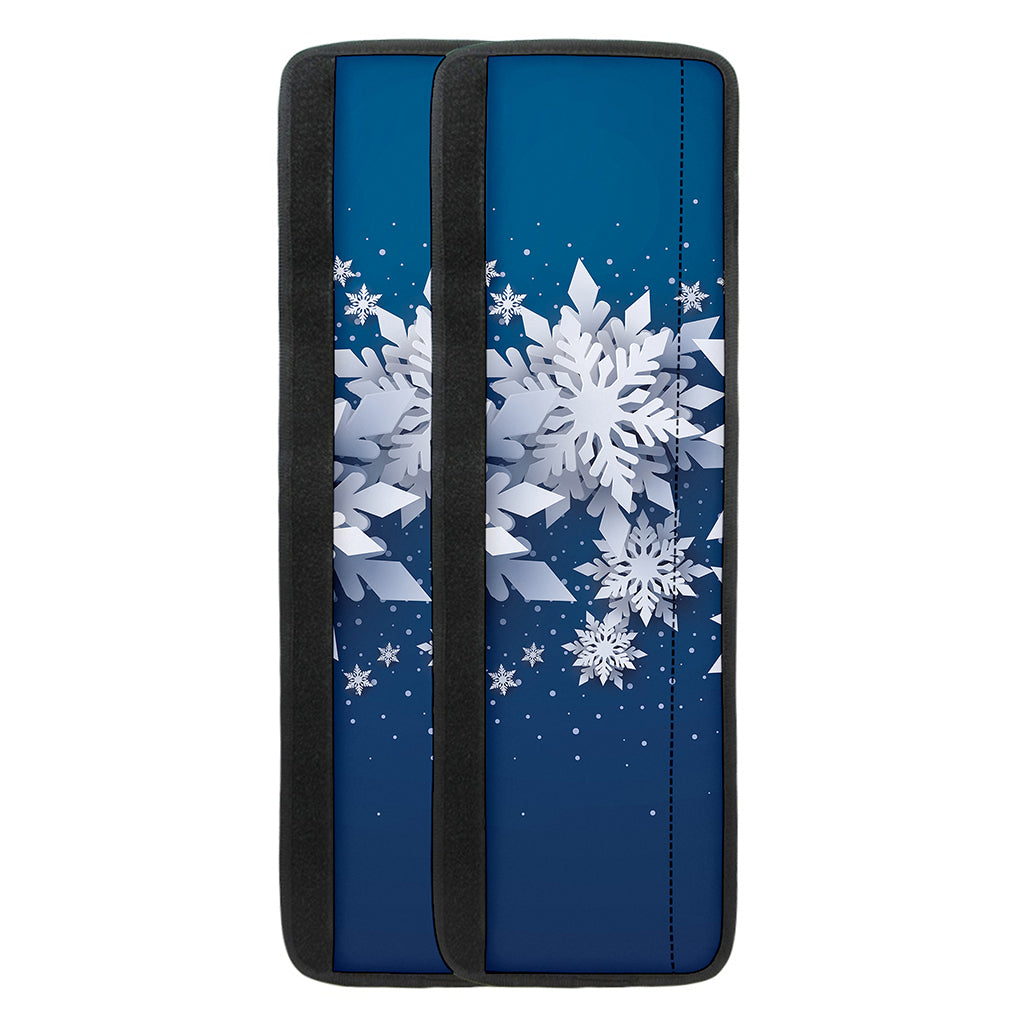Christmas Snowflake Print Refrigerator Handle Covers