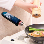 Christmas Snowflake Print Skillet Handle Cover
