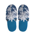 Christmas Snowflake Print Slippers