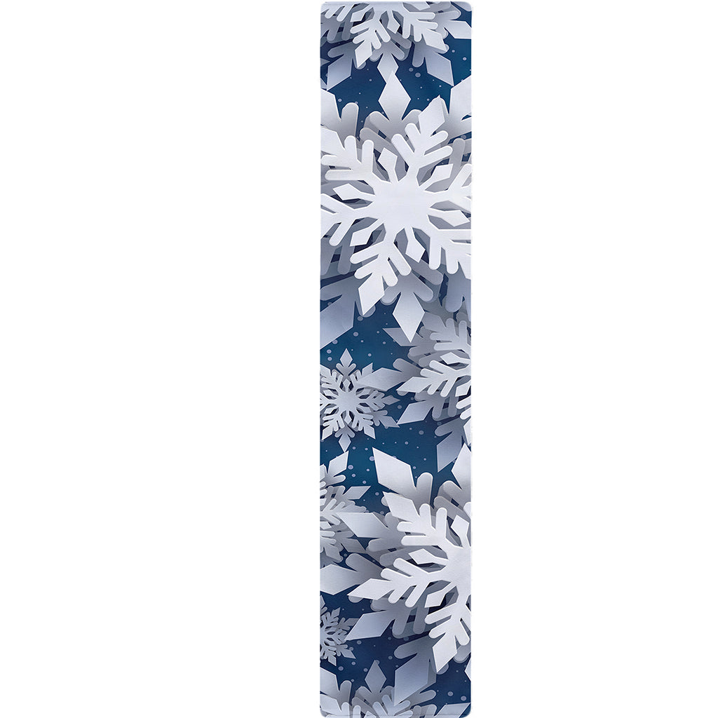 Christmas Snowflake Print Table Runner