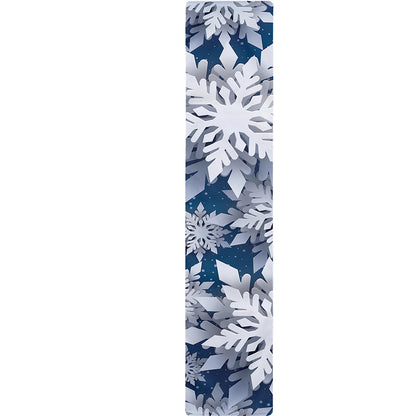 Christmas Snowflake Print Table Runner