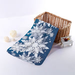 Christmas Snowflake Print Towel