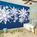 Christmas Snowflake Print Wall Sticker