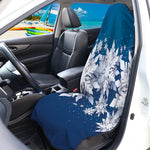 Christmas Snowflake Print Waterproof Car Seat Cover