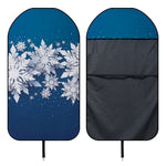 Christmas Snowflake Print Waterproof Car Seat Cover