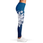 Christmas Snowflake Print Women's Leggings