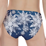 Christmas Snowflake Print Women's Panties