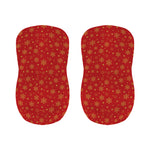 Christmas Snowflakes And Stars Print Bar Stool Covers