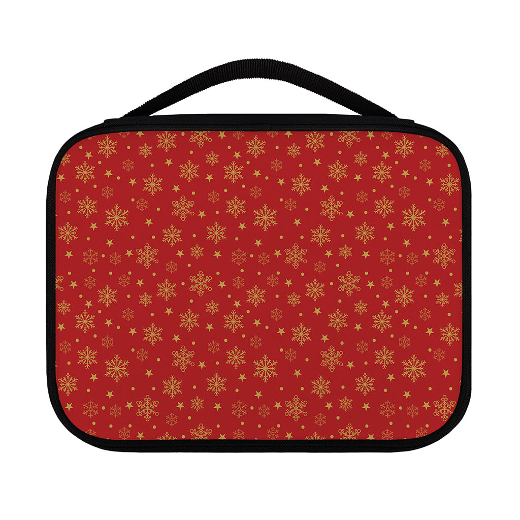 Christmas Snowflakes And Stars Print Classic Bible Case
