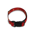 Christmas Snowflakes And Stars Print Dog Collar