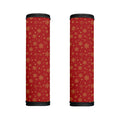 Christmas Snowflakes And Stars Print Handle Covers