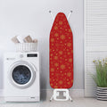 Christmas Snowflakes And Stars Print Ironing Board Cover