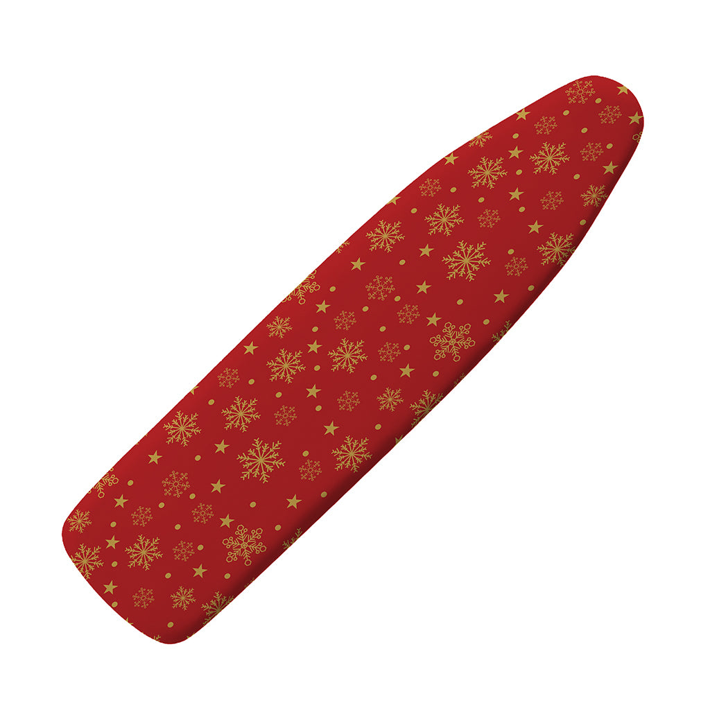 Christmas Snowflakes And Stars Print Ironing Board Cover