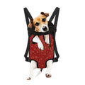Christmas Snowflakes And Stars Print Pet Carrier Backpack