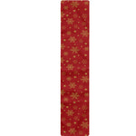 Christmas Snowflakes And Stars Print Table Runner