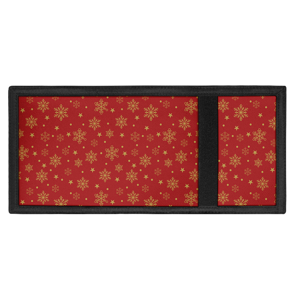 Christmas Snowflakes And Stars Print Trifold Wallet