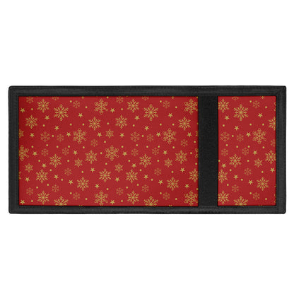 Christmas Snowflakes And Stars Print Trifold Wallet